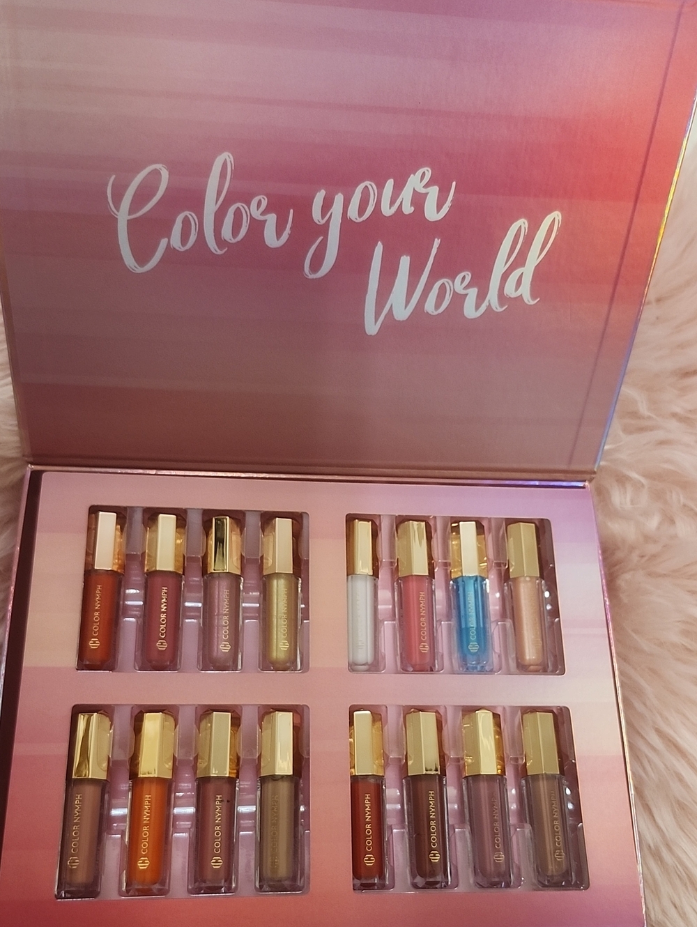 Brand New COLOR NYMPH LIP GLOSSES-16PC